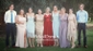 A-line V-neck Floor-length Tulle Sequins Prom Dresses