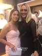 Black A-line Scoop Neck Chiffon Tulle Appliques Lace Sweep Train Long Sleeve Unique Prom Dresses