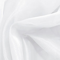 white-organza